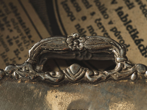 925銀製餐巾架 Antiqur Classic Model Napkin Holder Silver