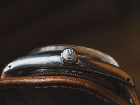 勞力士(Rolex)Perpetual Vintage黑色GILT錶盤5564自動上鍊機械錶