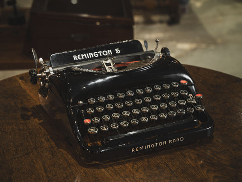 美國打字機 - 1940 Remington Rand 5 Typewriter