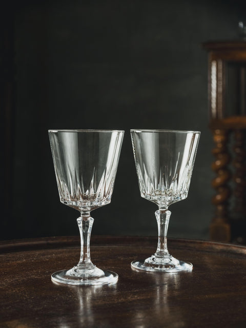 Versailles by Cristal D’Arques-Durand 切割水晶酒杯