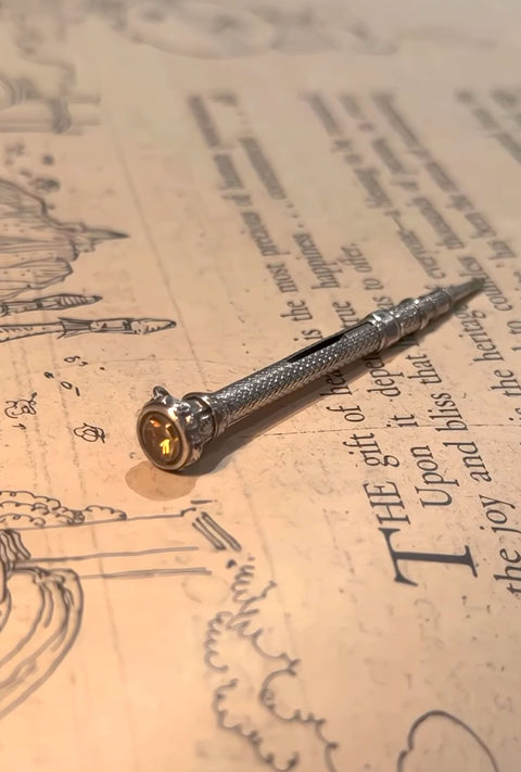 英國維多利亞時期銀製滑動鉛筆