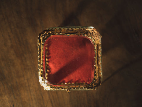 法 國 珠 寶 盒 系 列 ——— Antique Bevelled Glass Jewellery Box