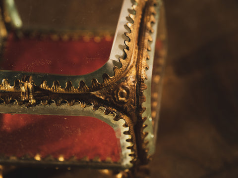 法 國 珠 寶 盒 系 列 ——— Antique Bevelled Glass Jewellery Box