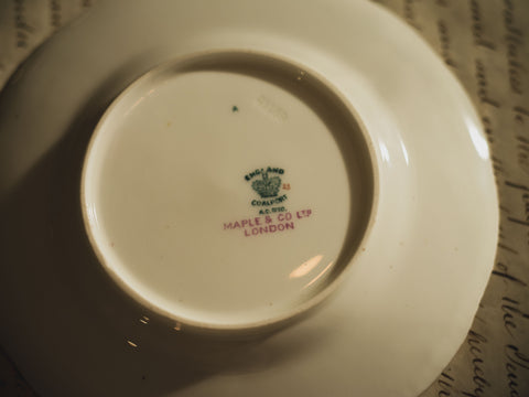 繡花碟 Vintage Floral Plate & Co LTD London’s made in England