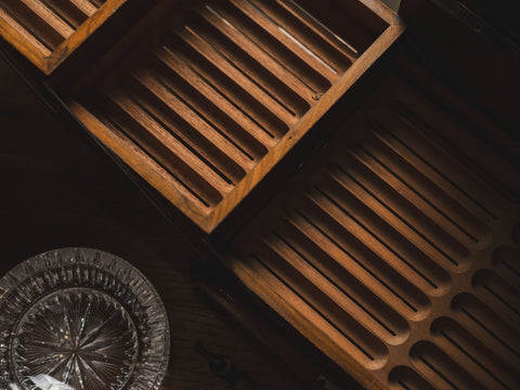 英 式 雪 茄 盒 —— Antique English Cigar Box