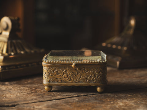 法 式 珠 寶 盒 —— Antique French jewelry box