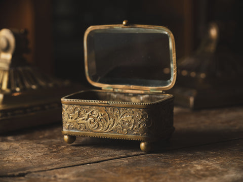 法 式 珠 寶 盒 —— Antique French jewelry box