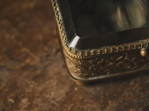 法 式 珠 寶 盒 —— Antique French jewelry box