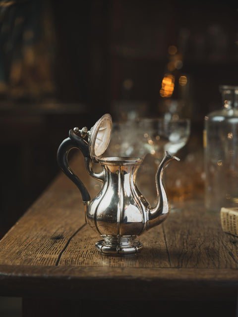 古董法國純銀茶壺咖啡壺